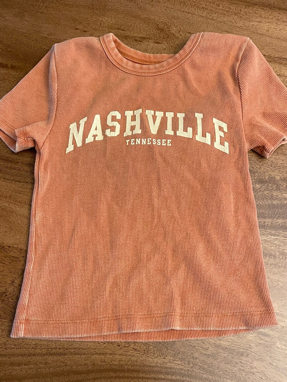 Social culture 100%cotton Nashville baby tshirt juniors small